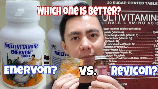 WHICH IS BETTER ENERVON MULTIVITAMINS WITH VITAMIN C OR REVICON FORTE FOR YOUR IMMUNE SYSTEM [upl. by Naillij]