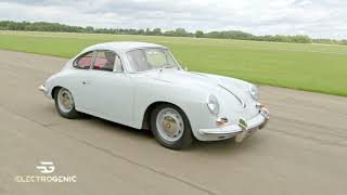 Electric Porsche 356 Conversion  Electrogenic [upl. by Suiluj461]