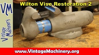 Wilton Vise Restoration Part 2 Painting Reassembly and Making a New Handle [upl. by Ardyce]