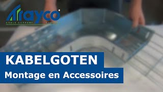 Kabelgoten Montage Accessoires  TRAYCO [upl. by Lehrer929]