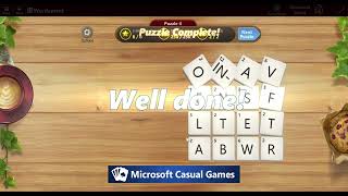 Microsoft Ultimate Word Games  Part 1 Wordament  Level 1  Bonus 1 [upl. by Nat983]