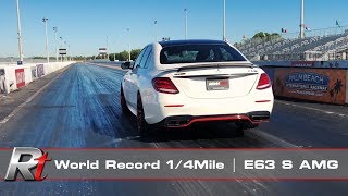 RENNtech  World Record 14 Mile  E63 S AMG  10685130 [upl. by Christean890]