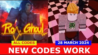 NEW CODES Higher Mind BUFF RoGhoul ALPHA ROBLOX  ALL CODES  MARCH 28 2024 [upl. by Fulviah]