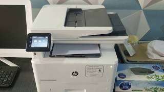 Remote Scanner configuration for Scan to network folder  HP LaserJet Pro MFP M426fdn [upl. by Danella]