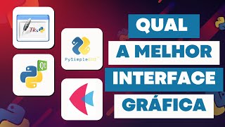 Qual a melhor biblioteca de interface gráfica do python Tkinter PysimpleGUI PyQT ou Flet [upl. by Nelleoj306]