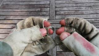 HowTo Make Fingerless Leather Work Gloves Tutorial [upl. by Akira]