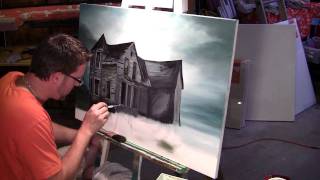 TIME LAPSE PAINTING August 15 [upl. by Geordie]