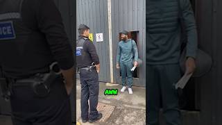 Cops Help Family Prank Man Getting Out of Jail 😂 shorts [upl. by Annwahs]