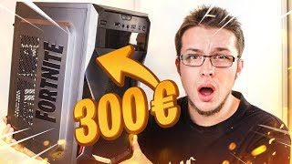 UNE CONFIG PC GAMER POUR FORTNITE À 300€ [upl. by Aivan]