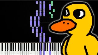 How to Play quotThe Duck Songquot on Piano [upl. by Goodwin]