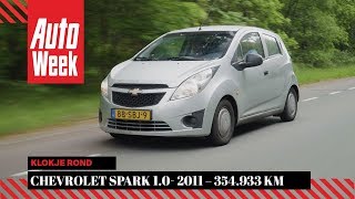 Chevrolet Spark 10 BiFuel  2011 – 354933 km  Klokje Rond [upl. by Kerril266]