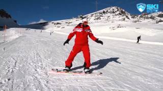 Corso di Snowboard  Lezione 8  Piegamento e Distensione [upl. by Ecilahs]