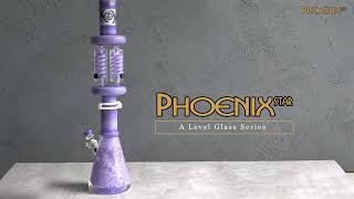 Best Glass Pipe 4 Times Freezable Coil Double Bong  Phoenix Star PHX493 [upl. by Juditha]