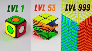 Rubik’s Cubes from Level 1 to Level 1000 [upl. by Edobalo]