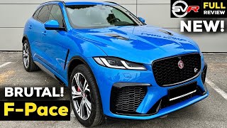 2023 JAGUAR F Pace SVR NEW BRUTAL V8 Sound FULL InDepth Review Exterior Interior Infotainment [upl. by Kentiggerma128]