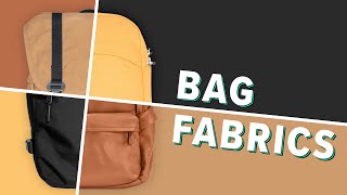 Best Material For Backpacks Your Guide To Bag Fabrics [upl. by Anabel]