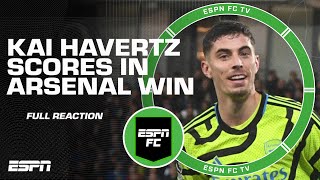 Brighton vs Arsenal Reaction Is Kai Havertz proving the doubters wrong  ESPN FC [upl. by Schram]