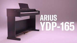 Yamaha Digital Piano ARIUS YDP165 Overview [upl. by Nylynnej7]