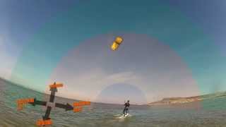 Kitesurfing lesson how to water start [upl. by Blalock]