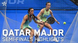 Qatar Ooredoo Major Premier Padel Highlights day 5 women [upl. by Nunes10]