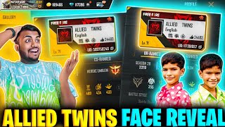 Face Reveal Collection Challenge With Allied Twins Having Same Profile Id 😱  Garena Free Fire [upl. by Scales]