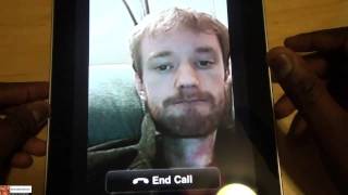 Skype Video Calls On The iPad Booredatwork [upl. by Laforge280]