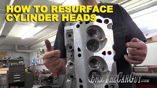 How To Resurface Cylinder Heads [upl. by Eedyak]