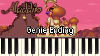 Genie Ending  Aladdin Synthesia [upl. by Steffane]