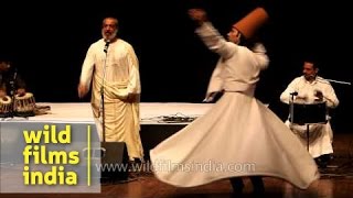 Mawlawiyah group of Egypt performs Sufi songs in India [upl. by Jacoby]