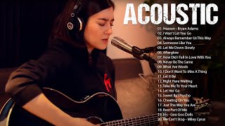 Top New English Acoustic Songs 2023  The Best Acoustic Cover of Popular Songs of All Time [upl. by Silado]