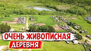 440 Деревня Поречье Омская область Красивые места но много пустых домов Неужели деревня умирает [upl. by Carrick647]