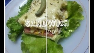 ♔Sandwich con Pan de Miga al Horno♔ [upl. by Ekal]