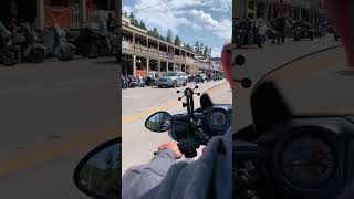 Riding into Keystone during Sturgis Bike Week [upl. by Neryt]