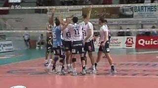 Volleyball  Tours écrase Tourcoing [upl. by Yeltihw]