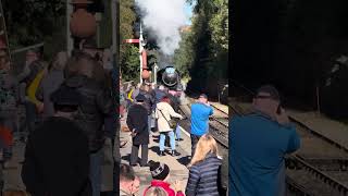 LMS Black Five at Goathland Station 28092024 [upl. by Yllut]