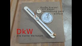 DIY Zirkel für große Kreise selber machen [upl. by Essej]