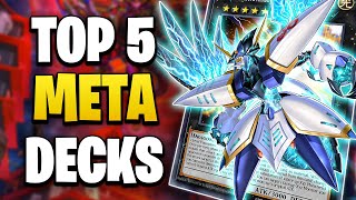 Top 5 Best META Yugioh Decks  June 2024 [upl. by Eittocs]