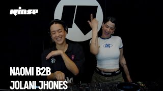 Naomi b2b Jolani Jhones DJ set  Rinse France [upl. by Atkinson318]