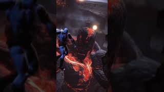 Kratos Kills Lava Titan☠️ kratos godofwar edit shorts [upl. by Auahsoj]