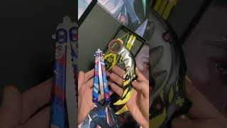 Valorant weapons unboxing balisong valorant toys [upl. by Nylsoj]