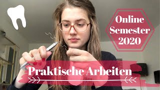 Uni Wochen Vlog 🎓📚🦷 endlich wieder praktische Aufgaben  Digitales Sommersemester 2020 stayhome [upl. by Adela]