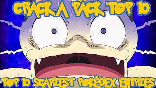 Top 10 Scariest Pokédex Entries viewer Discretion is advised [upl. by Ynnek]