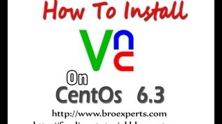 VNC Installation on centos 63 [upl. by Emily593]