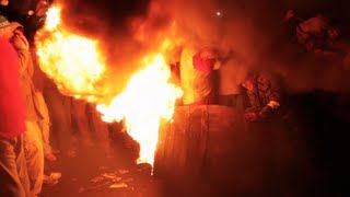 Flaming Tar Barrels of Ottery St Mary November 5th 2012 [upl. by Sanders]