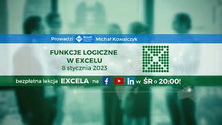 Funkcje logiczne w Excelu [upl. by Ecirtemed]