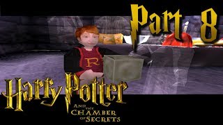 Lets Play Harry Potter and the Chamber of Secrets PS1 8  Happy Deathday [upl. by Ynehteb352]