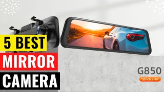 Top 5 Best Rear View Mirror Camera Review in 2023 [upl. by Acirre812]