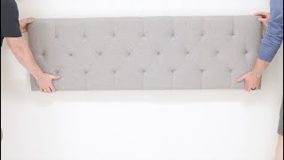 How to Set Up and Install Your Lucid Headboard [upl. by Bostow]