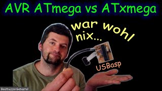 AVR ATmega vs ATxmega  USBasp in Bascom [upl. by Yettie626]