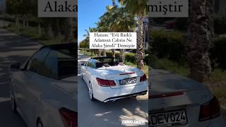 BANANE RUSLARDAN YA  MERCEDES E250 CGICABRİO AMG tiktok like tiktok keşfet haber RUS reels [upl. by Levy]